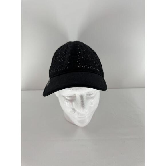 AVIA‎ Unisex Black Perforated Curved Brim Cap One Size - Picture 1 of 5